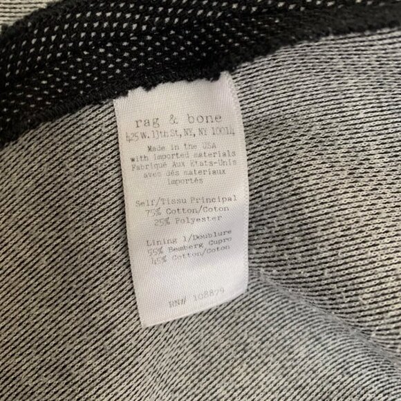 Rag & Bone Women's Size 6 Enigma Dress Drop Waist Fit Flare Sleeveless Zip Up - Picture 9 of 10